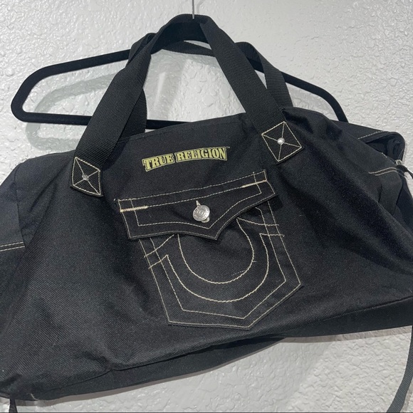 True Religion Canvas Duffle Bag | Poshmark